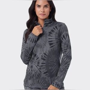 EUC- 32 Degrees Active Tie Dye 1/2 Zip